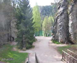 Vstup do skal, Pískovna
