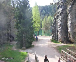 Vstup do skal, Pískovna
