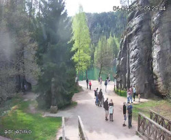 Vstup do skal, Pískovna
