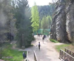 Vstup do skal, Pískovna