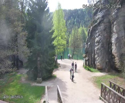 Vstup do skal, Pískovna