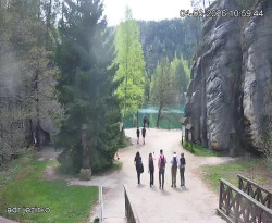 Vstup do skal, Pískovna