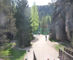 Vstup do skal, Pískovna