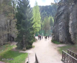 Vstup do skal, Pískovna