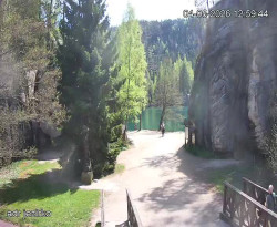 Vstup do skal, Pískovna