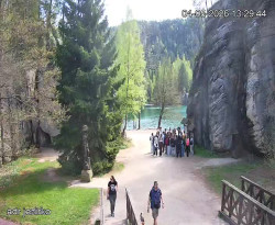 Vstup do skal, Pískovna