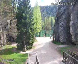 Vstup do skal, Pískovna