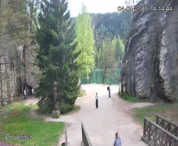 Vstup do skal, Pískovna