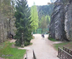 Vstup do skal, Pískovna