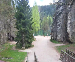 Vstup do skal, Pískovna