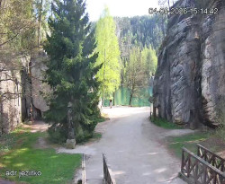 Vstup do skal, Pískovna