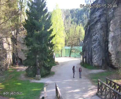 Vstup do skal, Pískovna