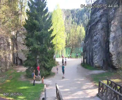 Vstup do skal, Pískovna