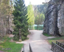 Vstup do skal, Pískovna
