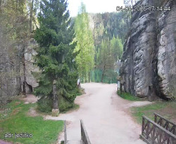 Vstup do skal, Pískovna