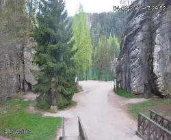 Vstup do skal, Pískovna