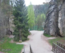 Vstup do skal, Pískovna
