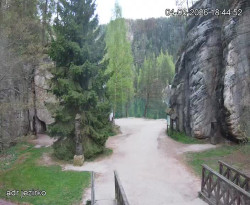 Vstup do skal, Pískovna
