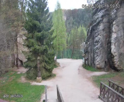 Vstup do skal, Pískovna