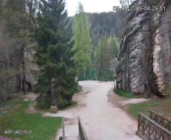 Vstup do skal, Pískovna