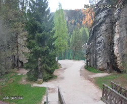 Vstup do skal, Pískovna