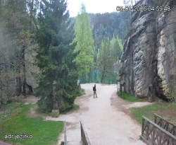 Vstup do skal, Pískovna