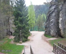 Vstup do skal, Pískovna