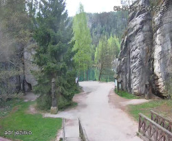 Vstup do skal, Pískovna