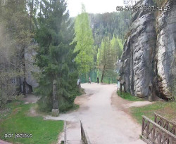 Vstup do skal, Pískovna