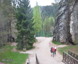 Vstup do skal, Pískovna