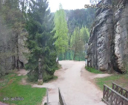 Vstup do skal, Pískovna