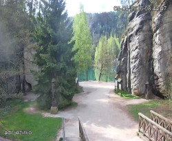 Vstup do skal, Pískovna