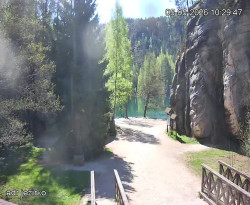 Vstup do skal, Pískovna