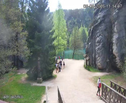 Vstup do skal, Pískovna
