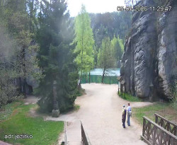 Vstup do skal, Pískovna