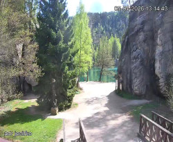 Vstup do skal, Pískovna