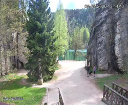 Vstup do skal, Pískovna