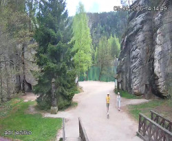 Vstup do skal, Pískovna