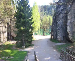 Vstup do skal, Pískovna