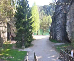 Vstup do skal, Pískovna