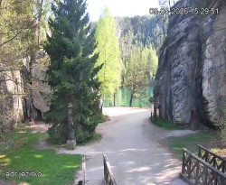 Vstup do skal, Pískovna
