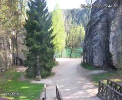 Vstup do skal, Pískovna