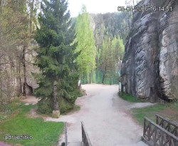 Vstup do skal, Pískovna