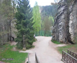 Vstup do skal, Pískovna
