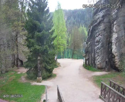 Vstup do skal, Pískovna