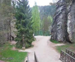 Vstup do skal, Pískovna
