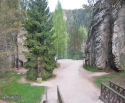 Vstup do skal, Pískovna