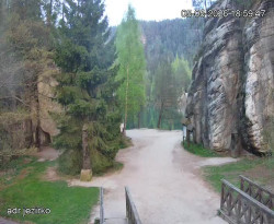 Vstup do skal, Pískovna