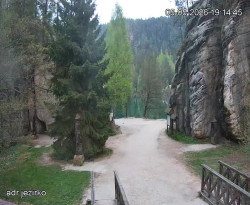 Vstup do skal, Pískovna