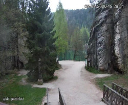 Vstup do skal, Pískovna